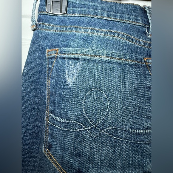 Lucky Brand Womens Jeans 6/28 Blue Straight Sofia High Rise Medium Wash Stretch - Picture 8 of 11